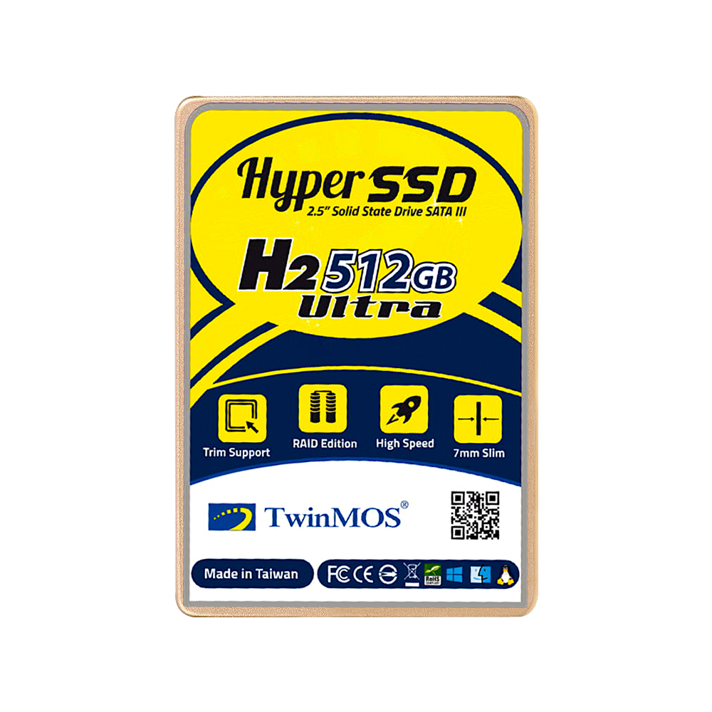 TwinMOS Hyper 512GB SSD H2 Ultra