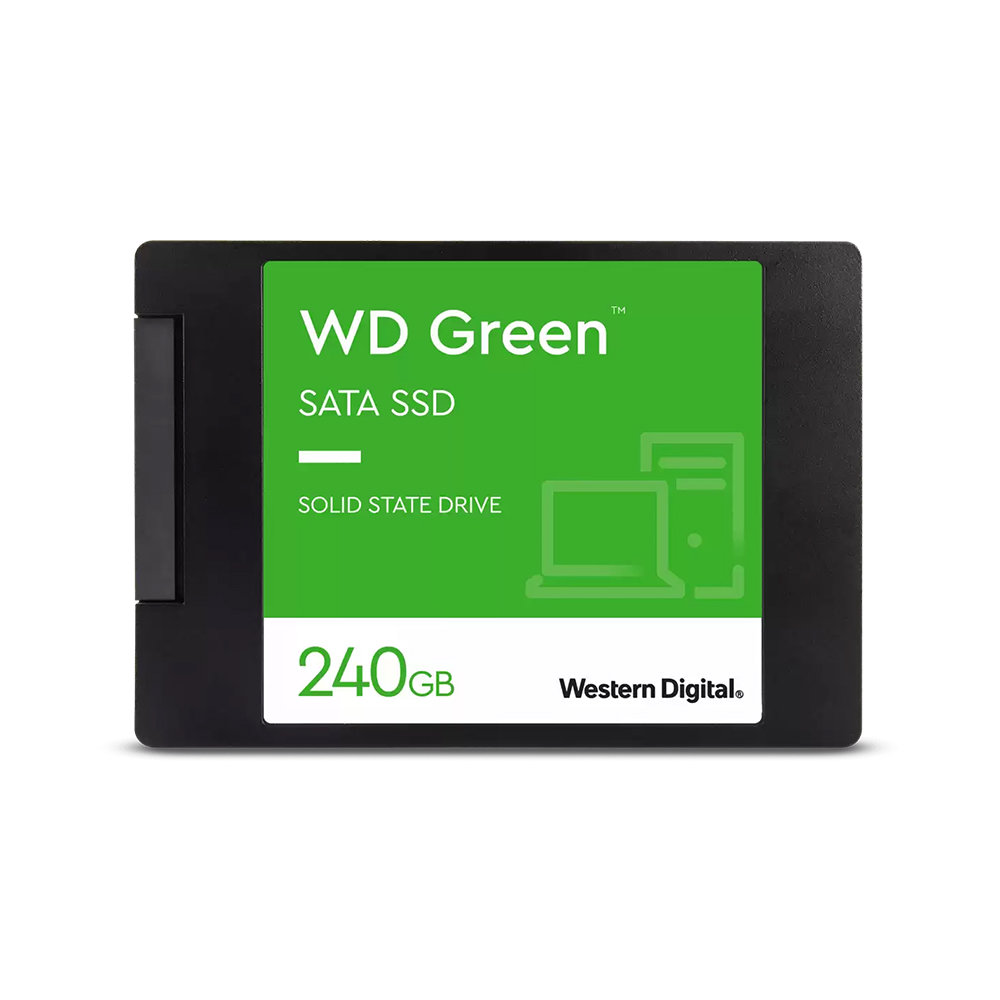 WD Green 240GB SATA SSD 2.5”/7mm Cased