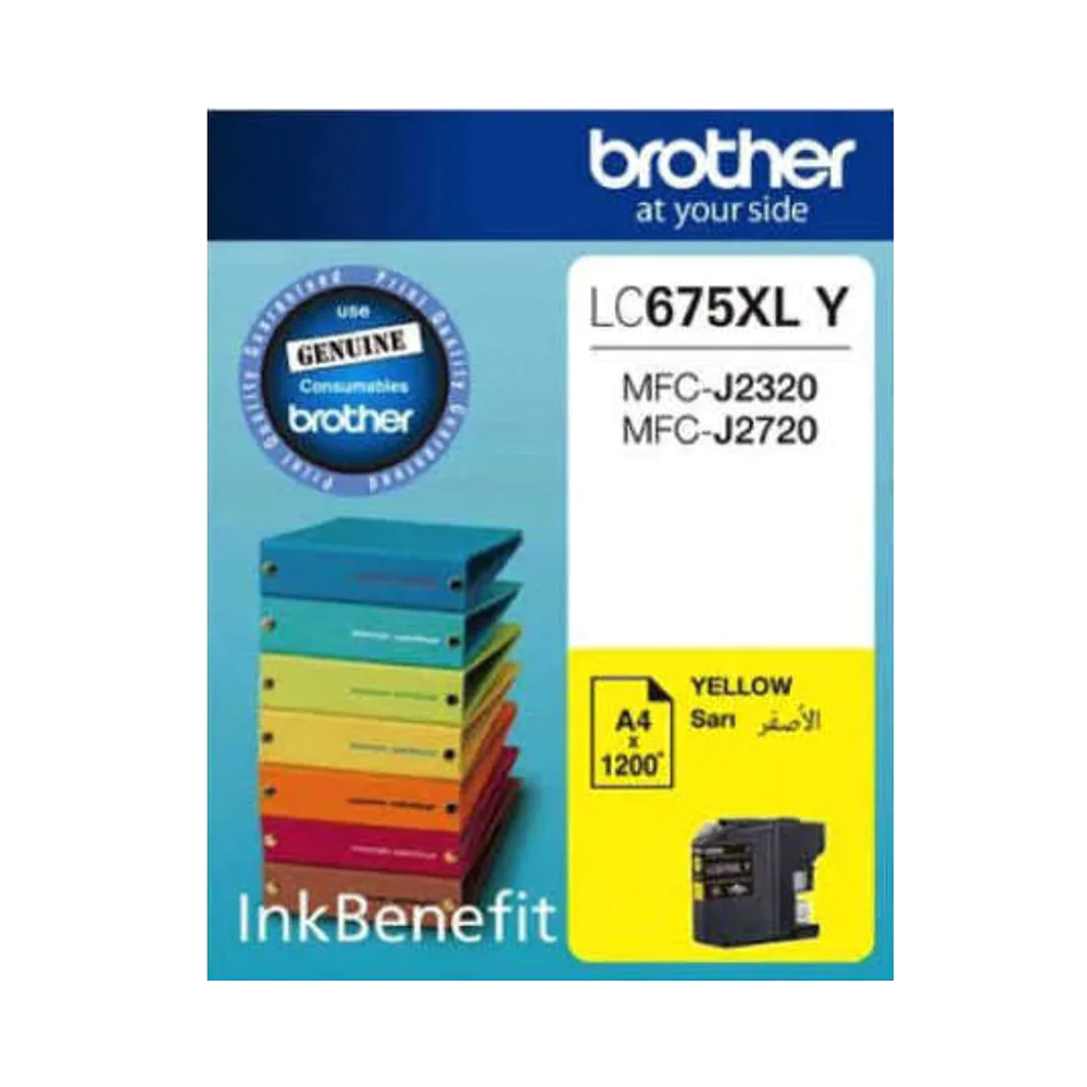 Brother LC675XL Yellow Ink Cartridge