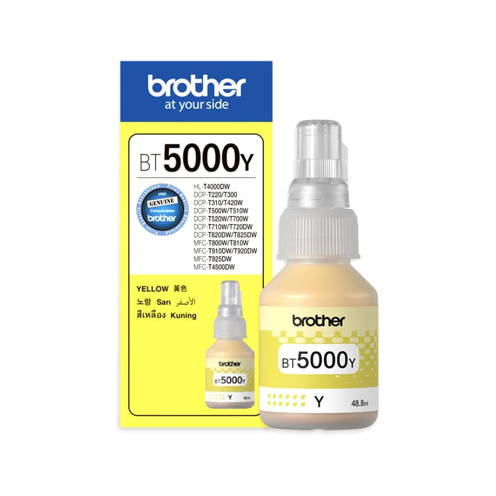 Brother BT5000Y Yellow Original Ink Bottle