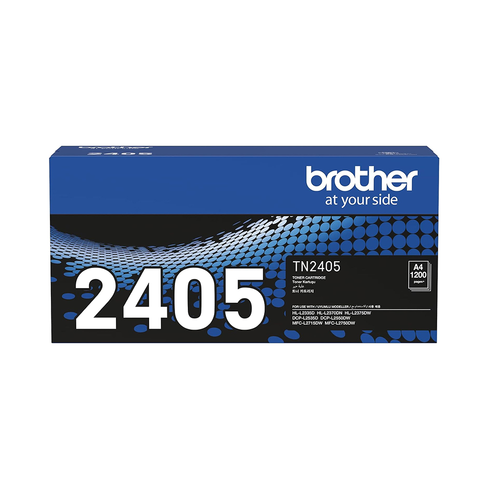 Brother Genuine TN2405 Standard Yield Black Ink Printer Toner Cartridge