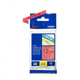 Brother Genuine TZe-431 Labelling Tape Cassette – Black on Red, 12mm wide Brother Genuine TZe-431 Labelling Tape Cassette – Black on Red, 12mm wide