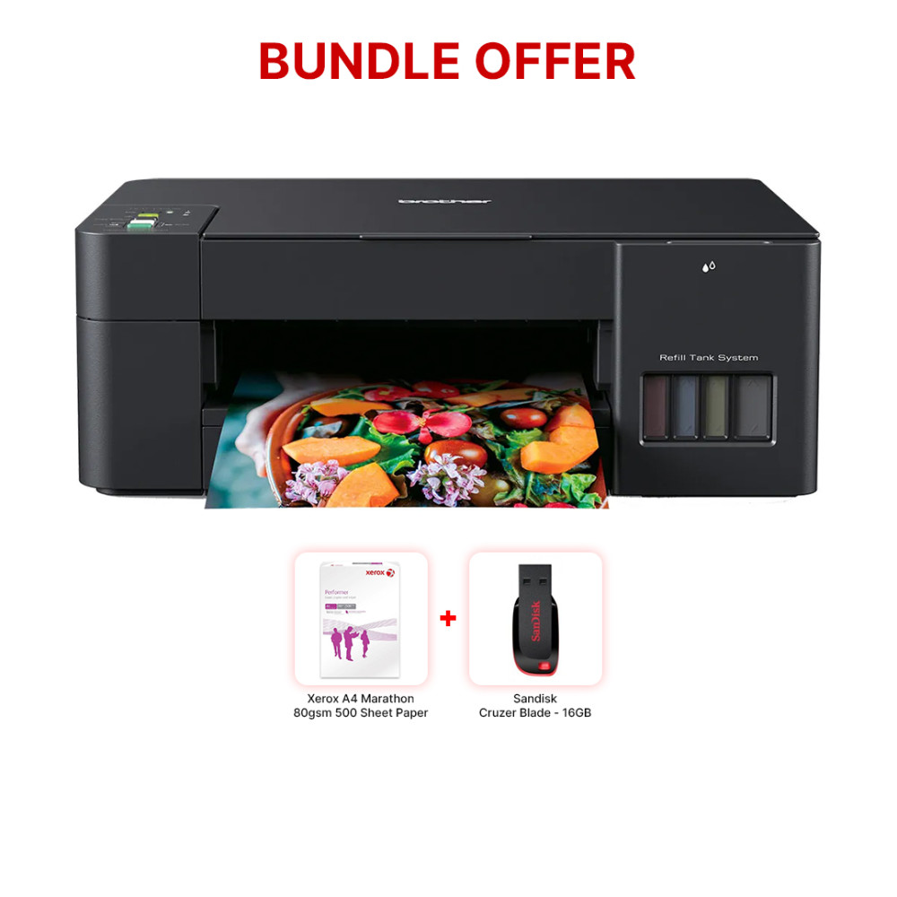 Brother DCP-T420W All-in One Ink Tank Refill System Printer- Bundle