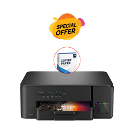 Brother DCP-T430W Wireless All-in-One Ink Tank Printer + A4 Paper Combo