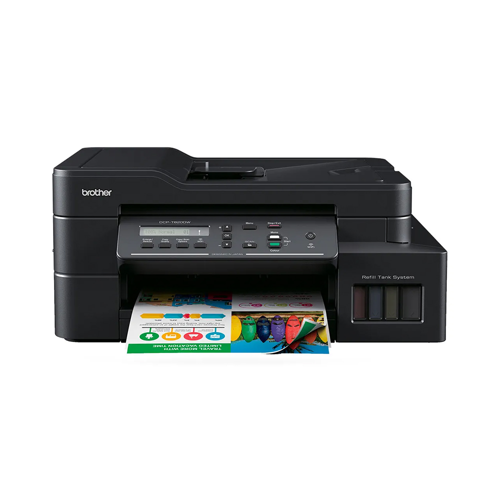 Brother DCP-T820DW Wireless All-in One Ink Tank Refill System Printer