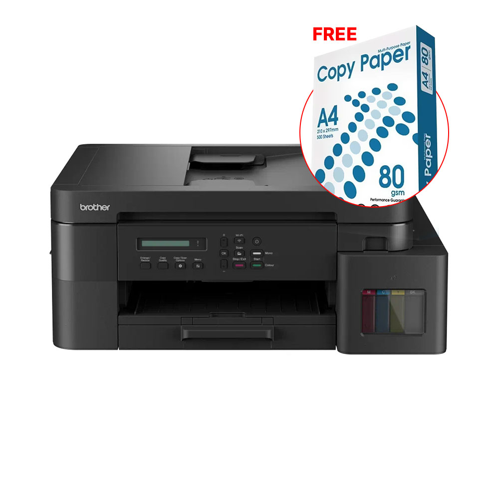 Brother DCP-T830DW Multifunction Wireless Ink Tank Printer with ADF and Duplex