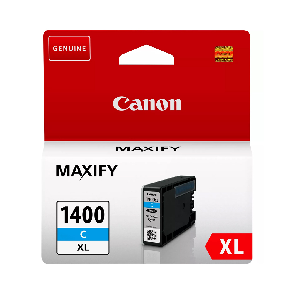 Canon PGI-1400XL High Yield Cyan (9202B001) Ink Cartridge