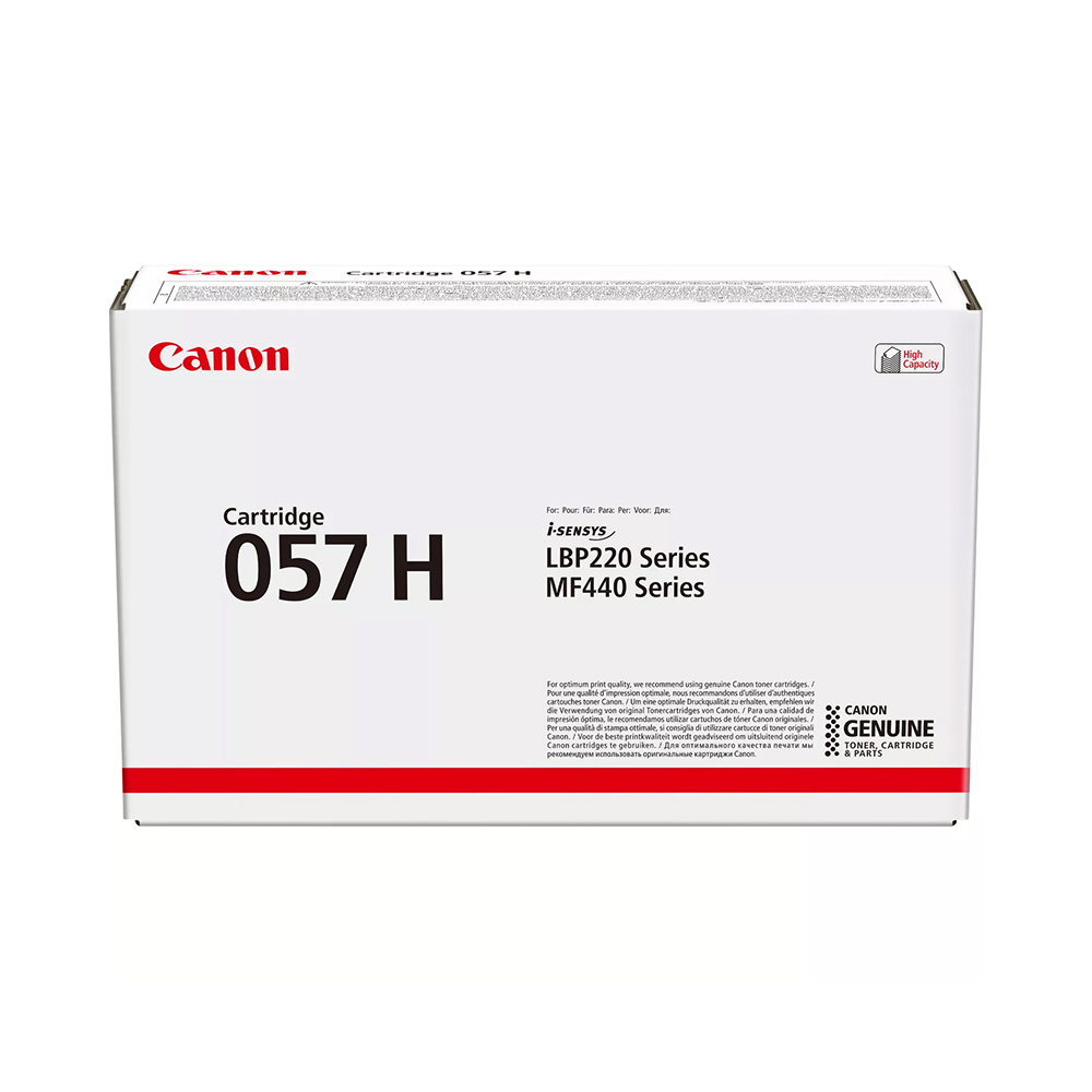 Canon 057H Black (3010C002) High Yield Toner Cartridge