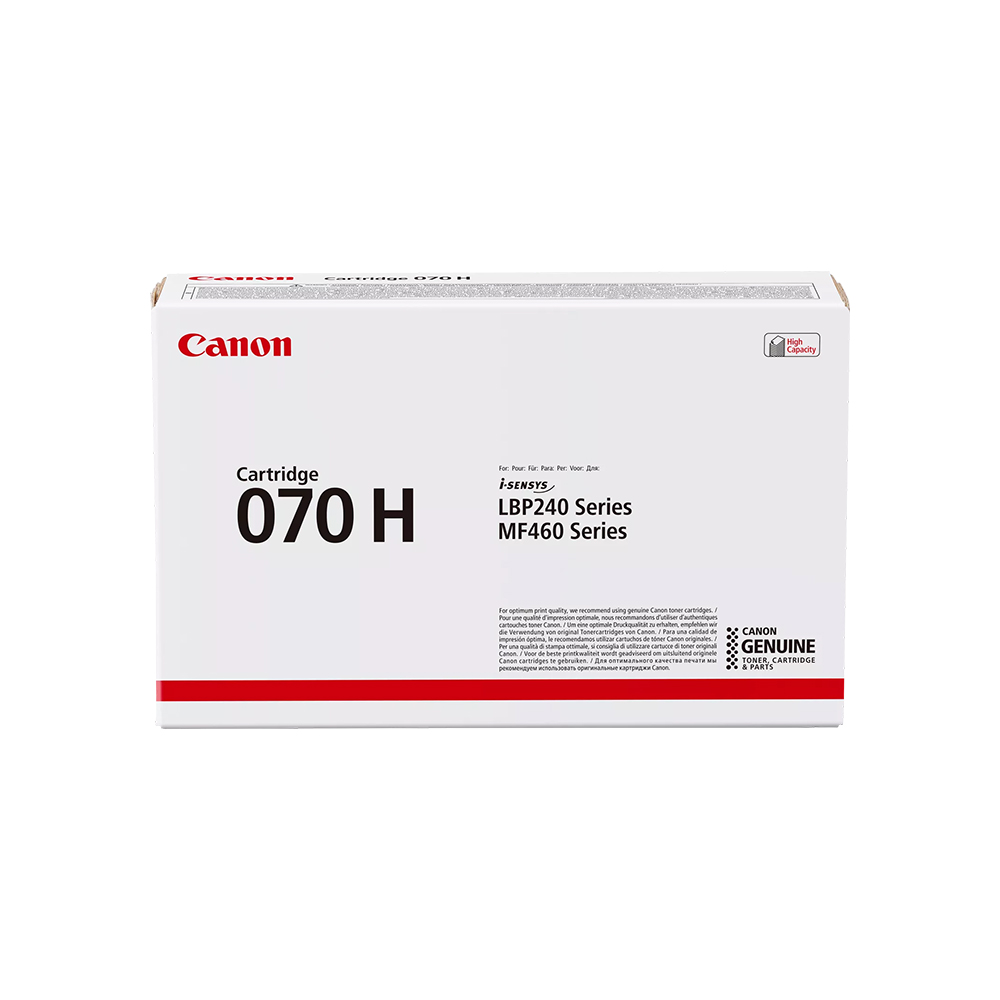 Canon 070H High Yield Black Toner Cartridge