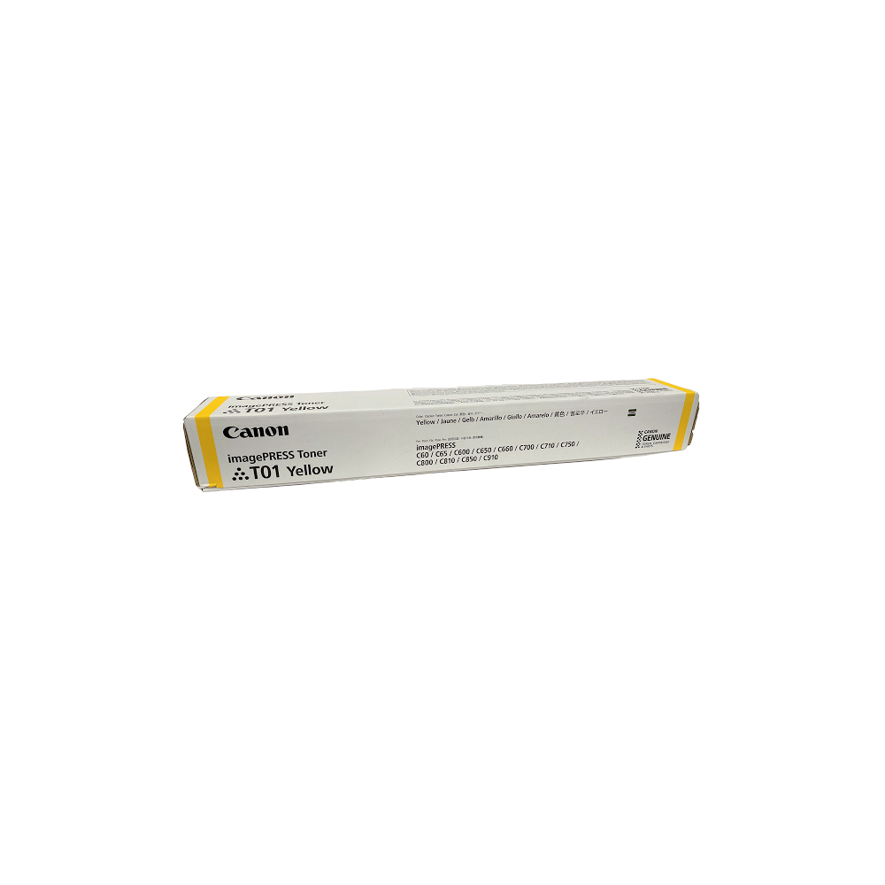 Canon ImagePRESS T01 Yellow Toner Cartridge