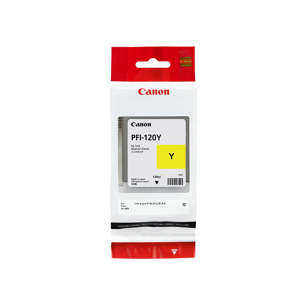 Canon PFI-120Y Yellow (2888C001AA) Standard Yield Ink Cartridge