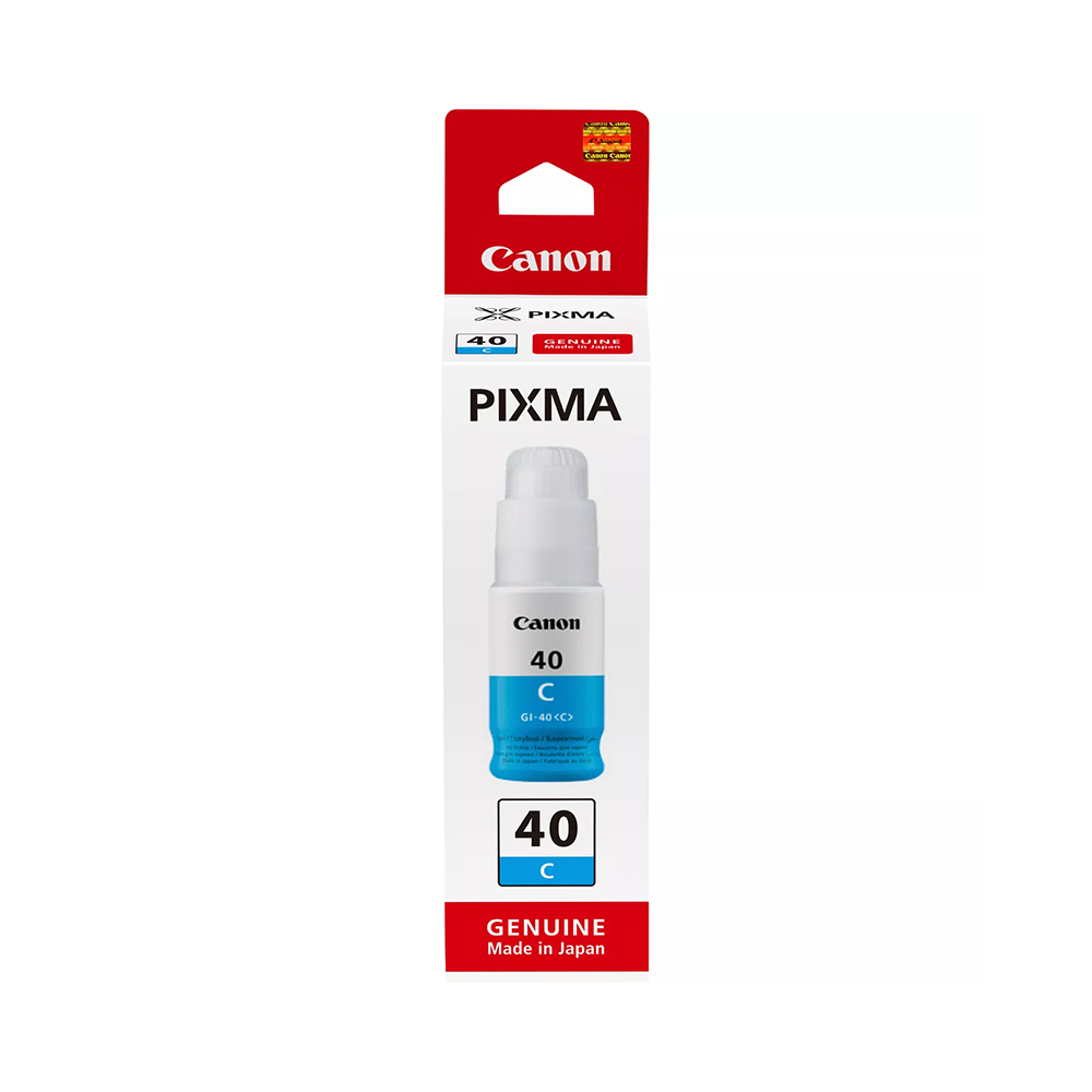 Canon GI-40 C Cyan (3400C001) High Yield Ink Bottle