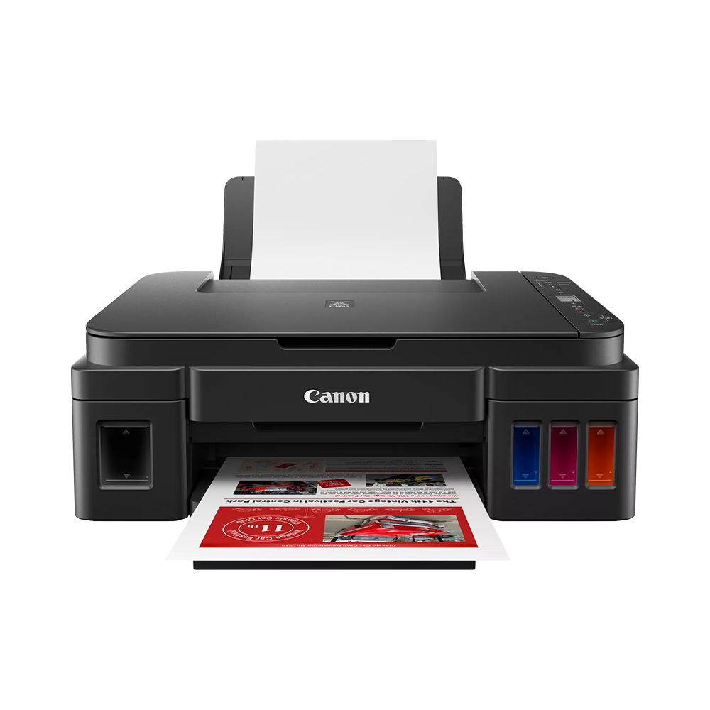 Canon PIXMA G3410 Printer - Refillable Ink Tank Wireless All-In-One for High Volume Printing