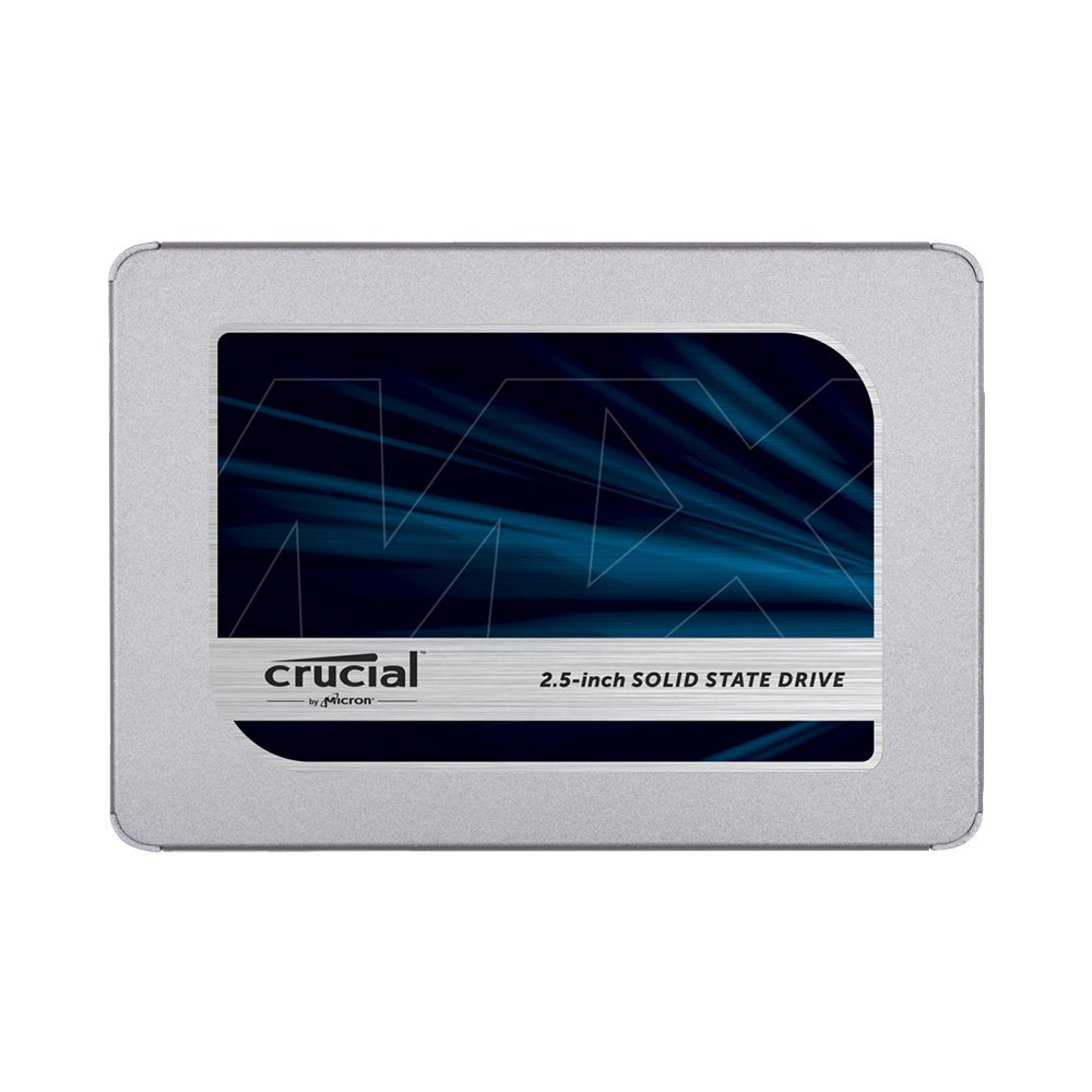 Crucial MX500 1TB 3D NAND SATA 2.5 inch 7mm (with 9.5mm adapter) Internal SSD