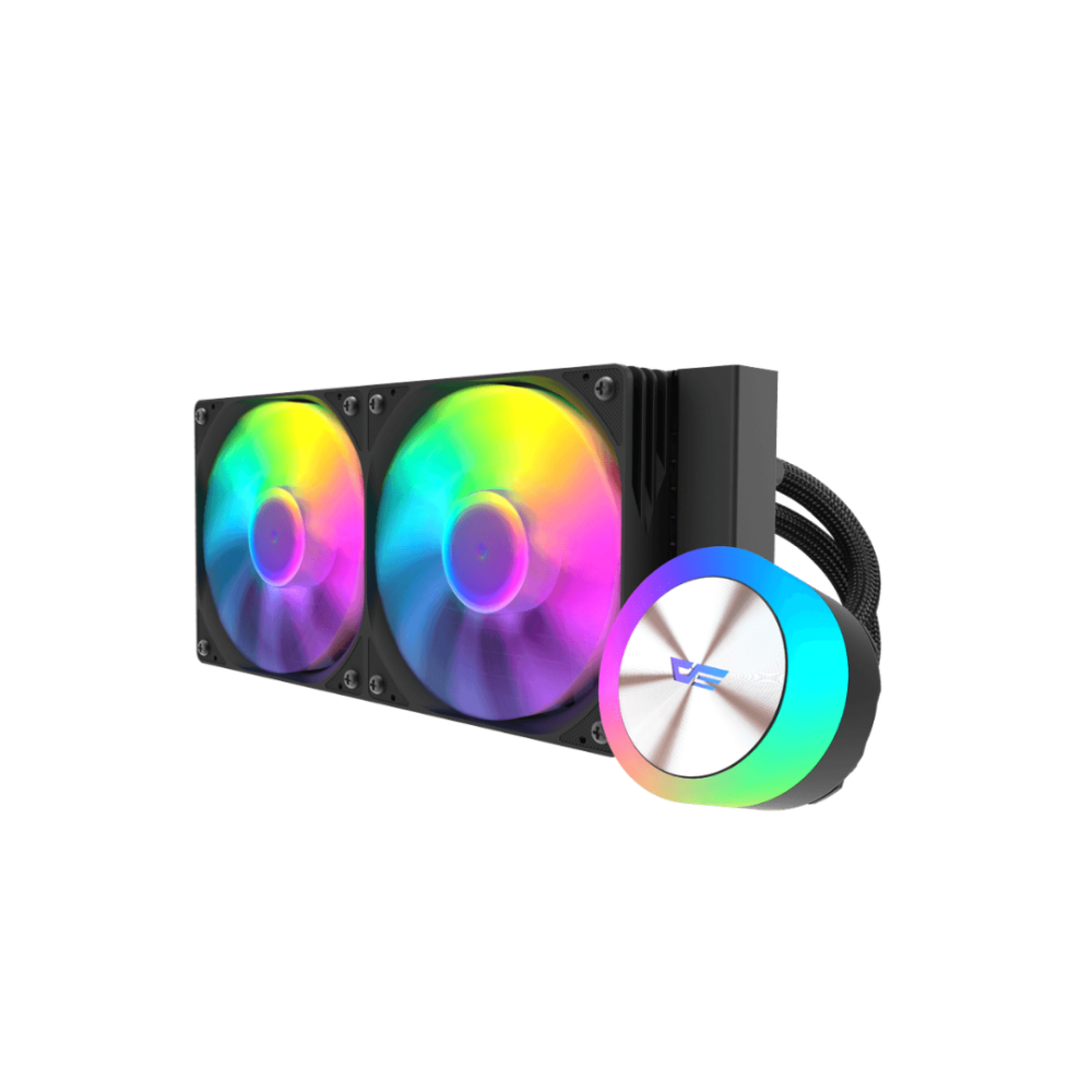 darkFlash DG240 240mm AIO Liquid CPU Cooler with ARGB