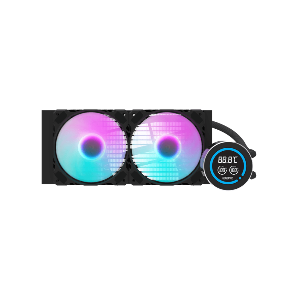 darkFlash DN240D 240mm AIO Liquid CPU Cooler with 2.1" LCD Display