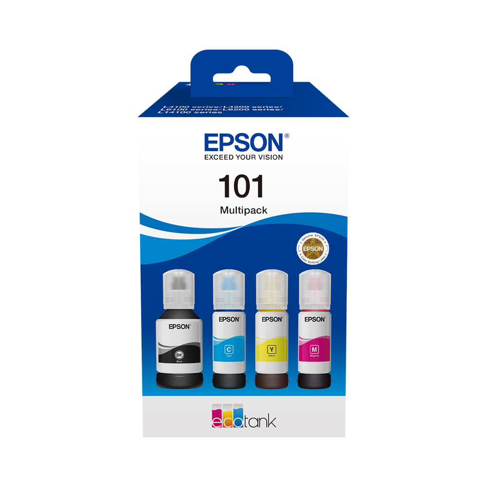 Epson 101 EcoTank 4-colour Multipack Ink Bottles