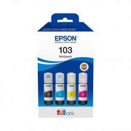 Epson 103 EcoTank 4-colour Multipack Ink Bottles Epson 103 EcoTank 4-colour Multipack Ink Bottles