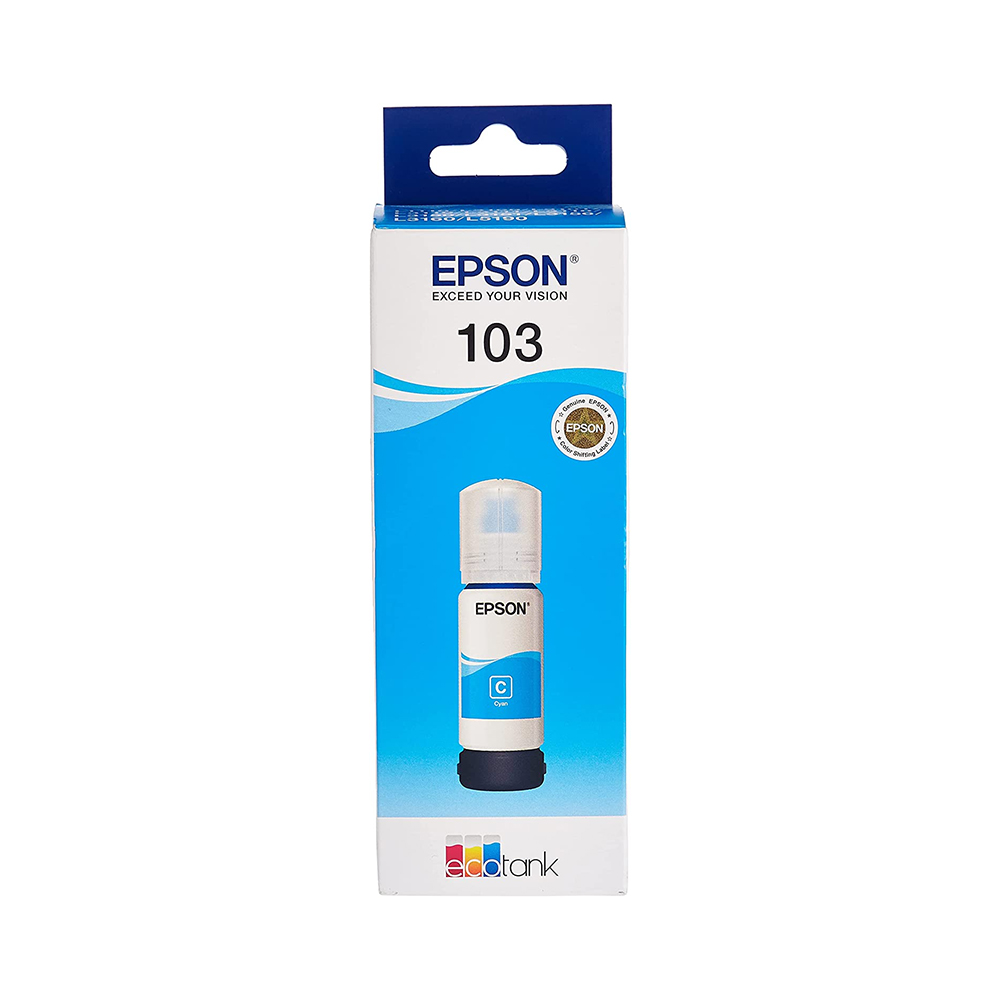 Epson 103 EcoTank Cyan Ink Bottle
