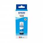 Epson 108 EcoTank Cyan ink bottle (70 ml)