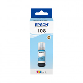Epson 108 EcoTank Light Cyan ink bottle (70 ml)