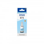 Epson T673 Light Cyan Ink Bottle