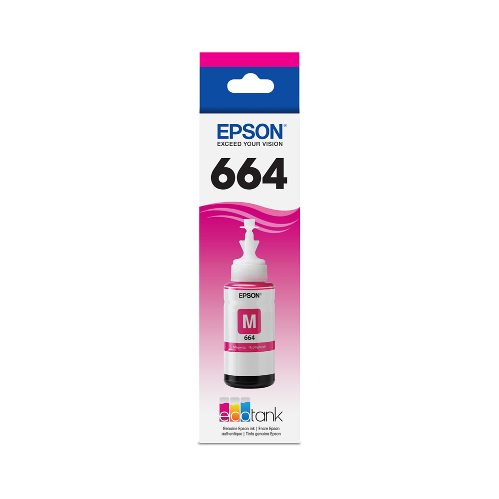 Epson 664 EcoTank Magenta Ink Bottle
