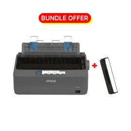Epson LQ-350 Dot Matrix Printer + Ribbon Cartridge