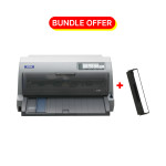 Epson LQ-690 Dot Matrix Printer + Ribbon Cartridge