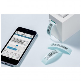 KING JIM TEPRA Lite LR30GS - Portable Thermal Label Printer from Japan, Easily Operated with a Smartphone