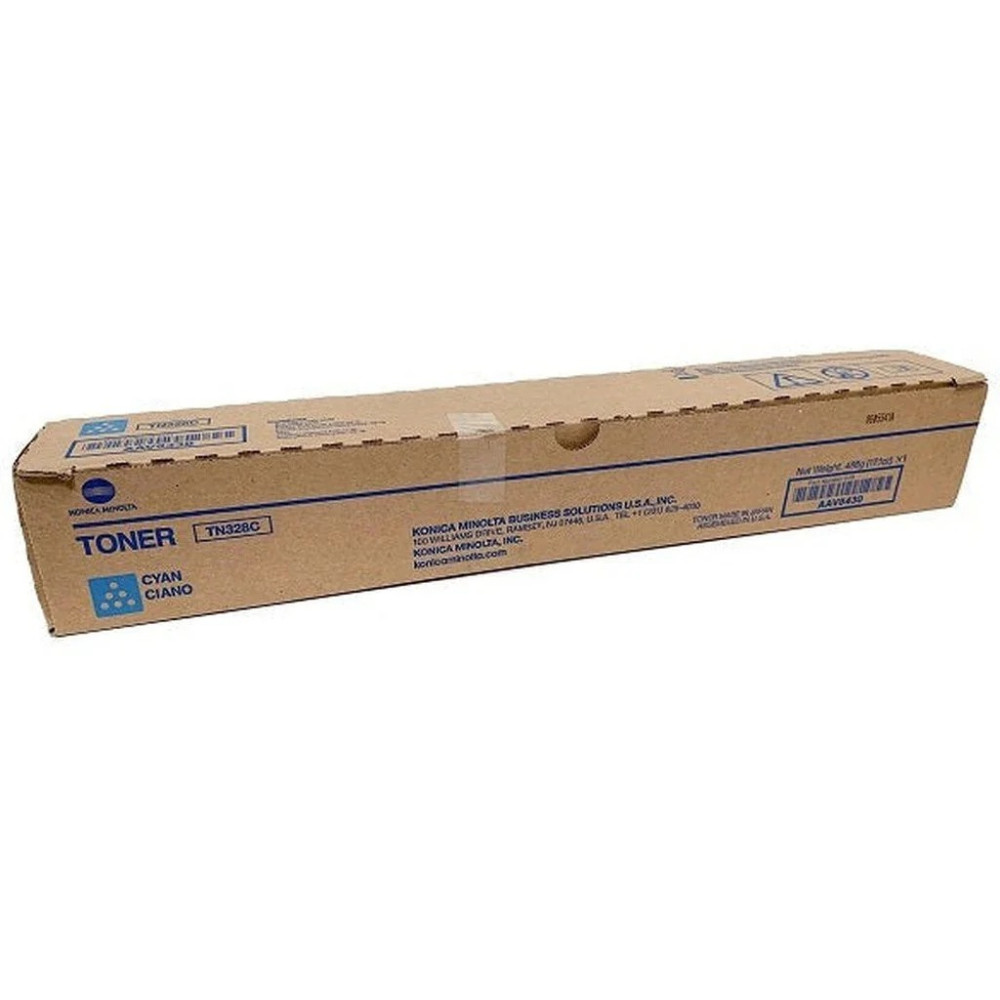 Konica Minolta TN-328 Cyan Toner Cartridge