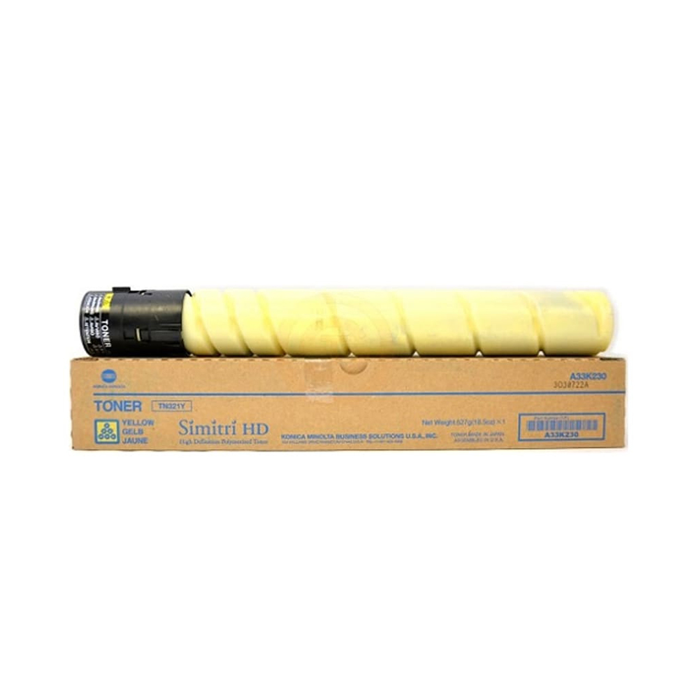 Konica Minolta TN-321Y Yellow Toner Cartridge