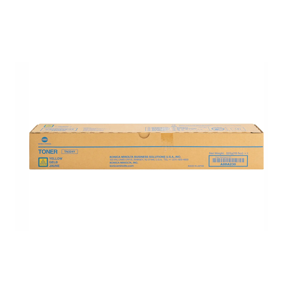 Konica Minolta TN-324Y Yellow Toner Cartridge