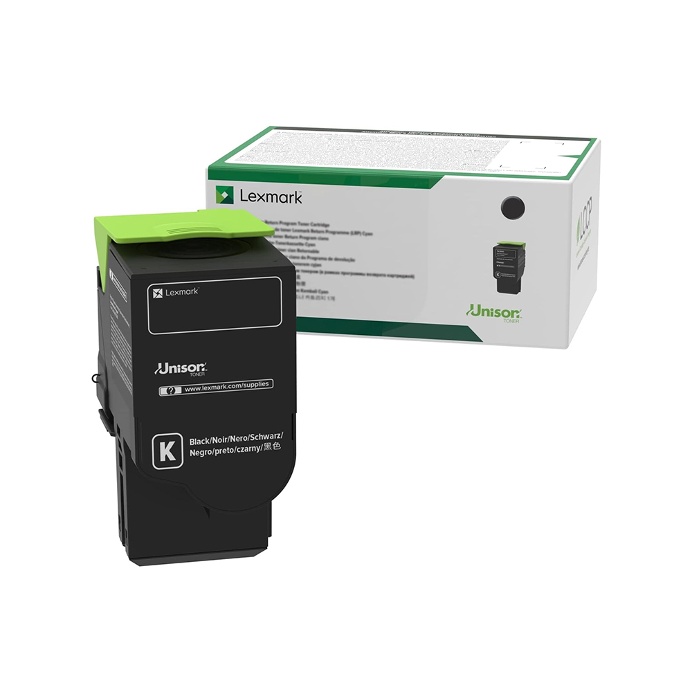 Lexmark 78C50K0 Black Return Program Toner Cartridge