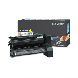Lexmark C780A1YG Yellow Toner Cartridge