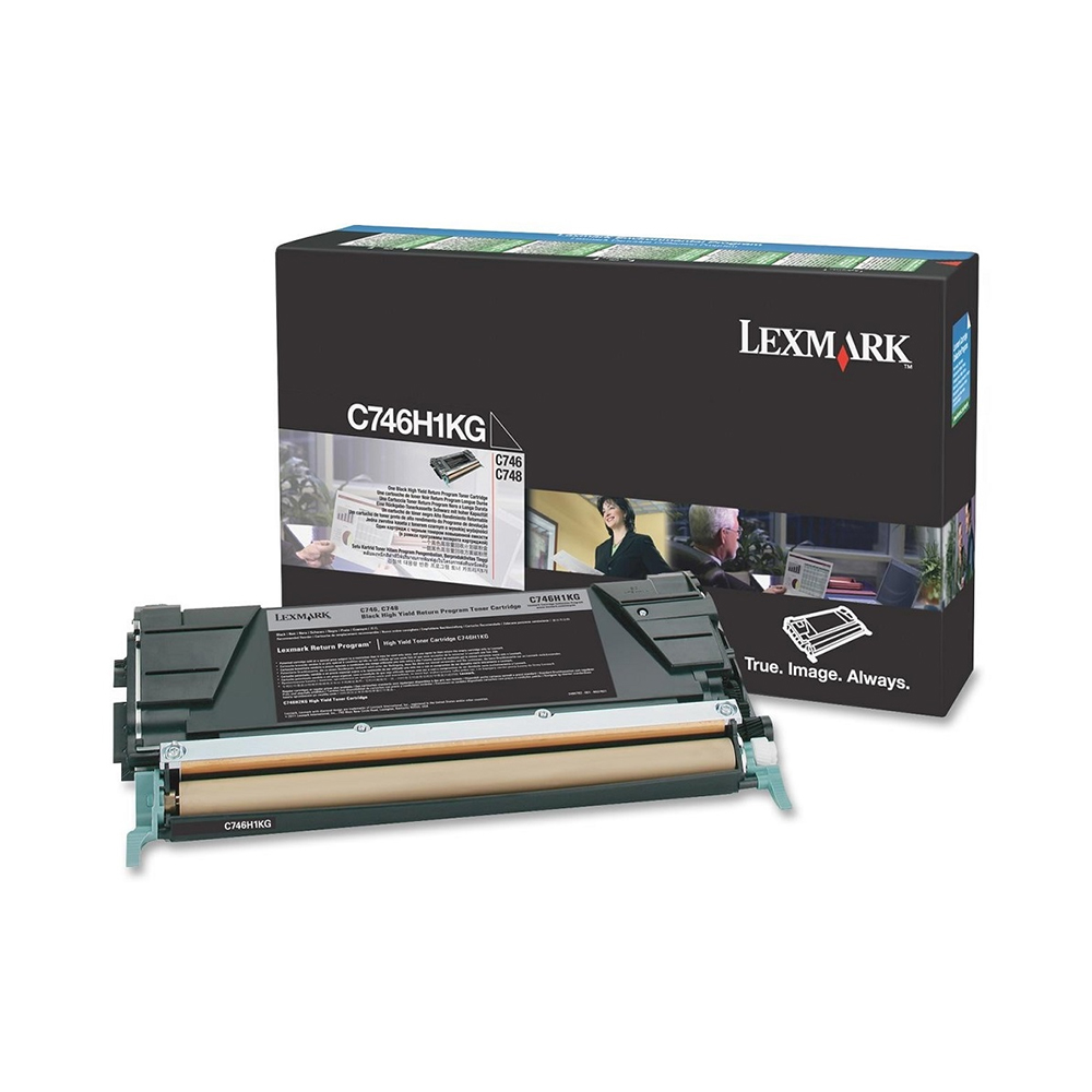 Lexmark C746 Black Toner Cartridge (C746H1KG)