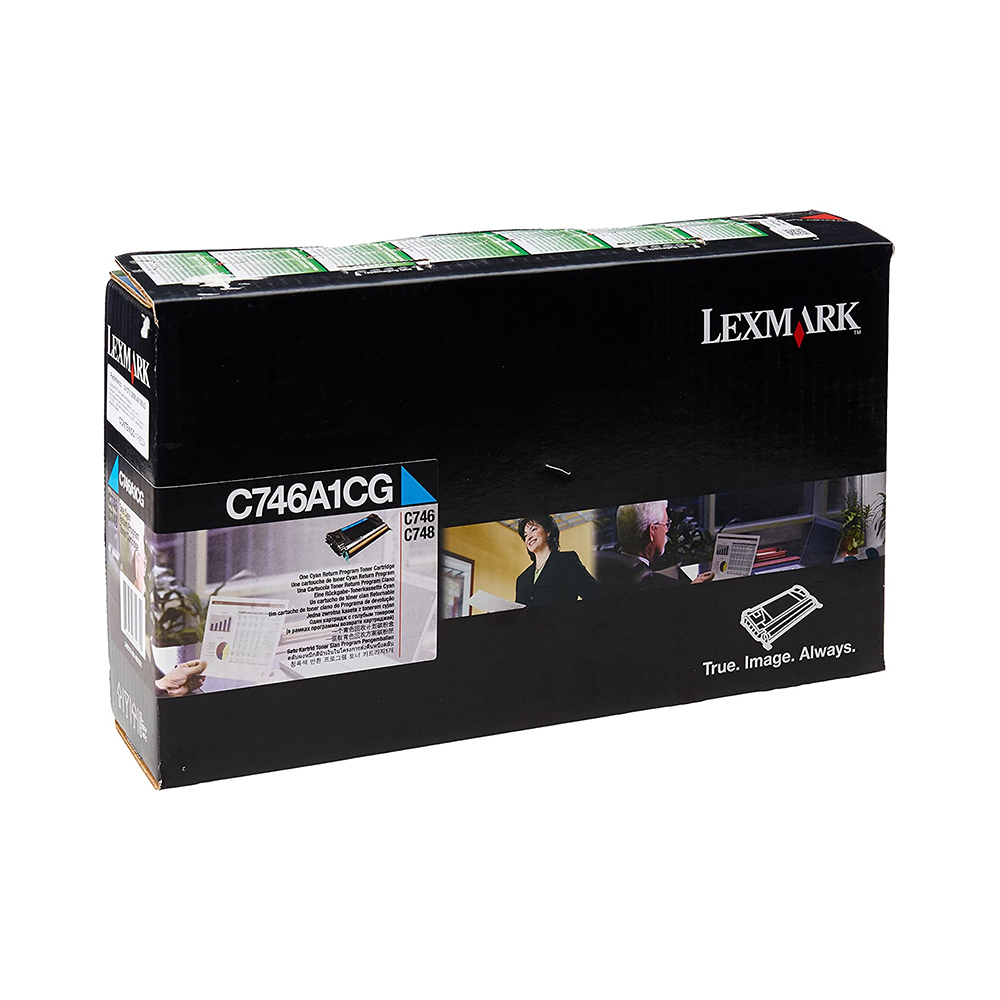 Lexmark C746 Cyan Toner Cartridge (C746A1CG)