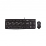 Logitech MK120 Wired USB Keyboard and Mouse Combo - English/Arabic