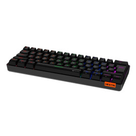 MeeTion MK005BT Dual Mode Bluetooth Wired 60% Mini Gaming Mechanical Keyboard English-Arabic
