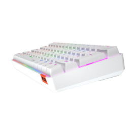 MeeTion MK005 Wired 60% Mini Gaming Mechanical Keyboard English-Arabic (WHITE)