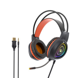 Meetion MT C505 4 in 1 Gaming Combo Kit: RGB Keyboard, 3200DPI Mouse, Backlit Headphone With Omni Directional Microphone, High Precision Mouse Pad