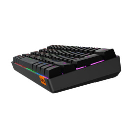 MeeTion MK005 Wired 60% Mini Gaming Mechanical Keyboard English-Arabic (BLACK)