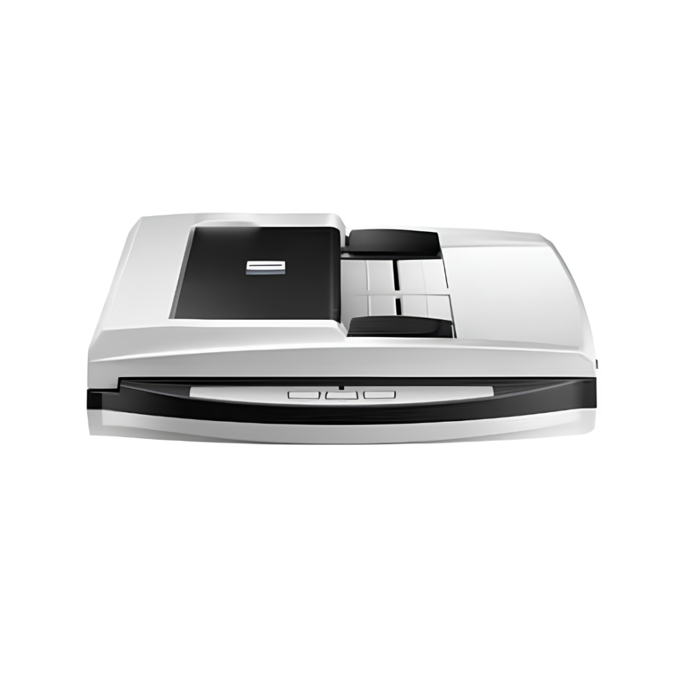 Plustek SmartOffice PL4080 Flatbed ADF A4 Scanner – 40ppm Duplex Document Scanner with 50-Sheet ADF