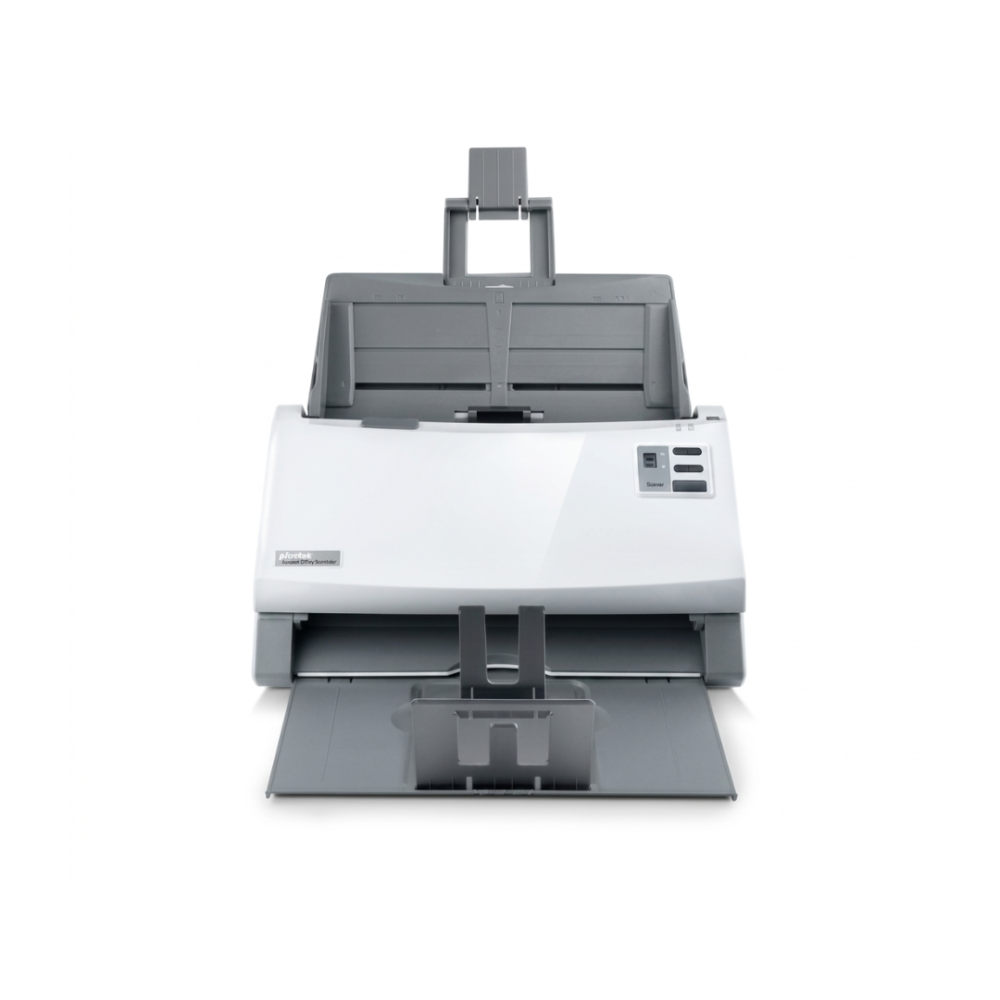 Plustek SmartOffice PS3180U ADF Scanner – 80ppm High-Speed Duplex Document Scanner with 100-Sheet ADF
