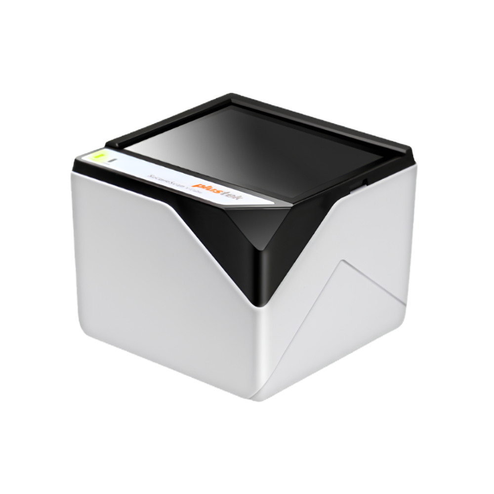 Plustek SecureScan X-Cube Optimal ID Scan Solution – Compact ID & Card Scanner with UV/IR Authentication