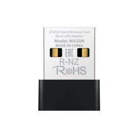 Mercusys AC650 Nano Wireless Dual Band USB Adapter, MA20N