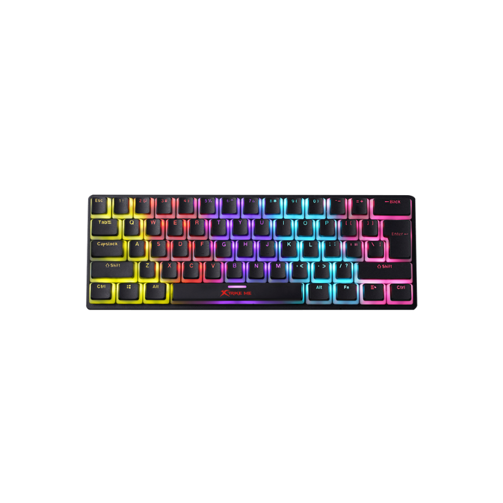 XT ME GK-985P EN Mechanical Gaming Keyboard 61 Keys RGB