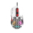 XTRIKE ME GM-316 White Gaming Mouse 7200 DPI RGB 6D Programmable