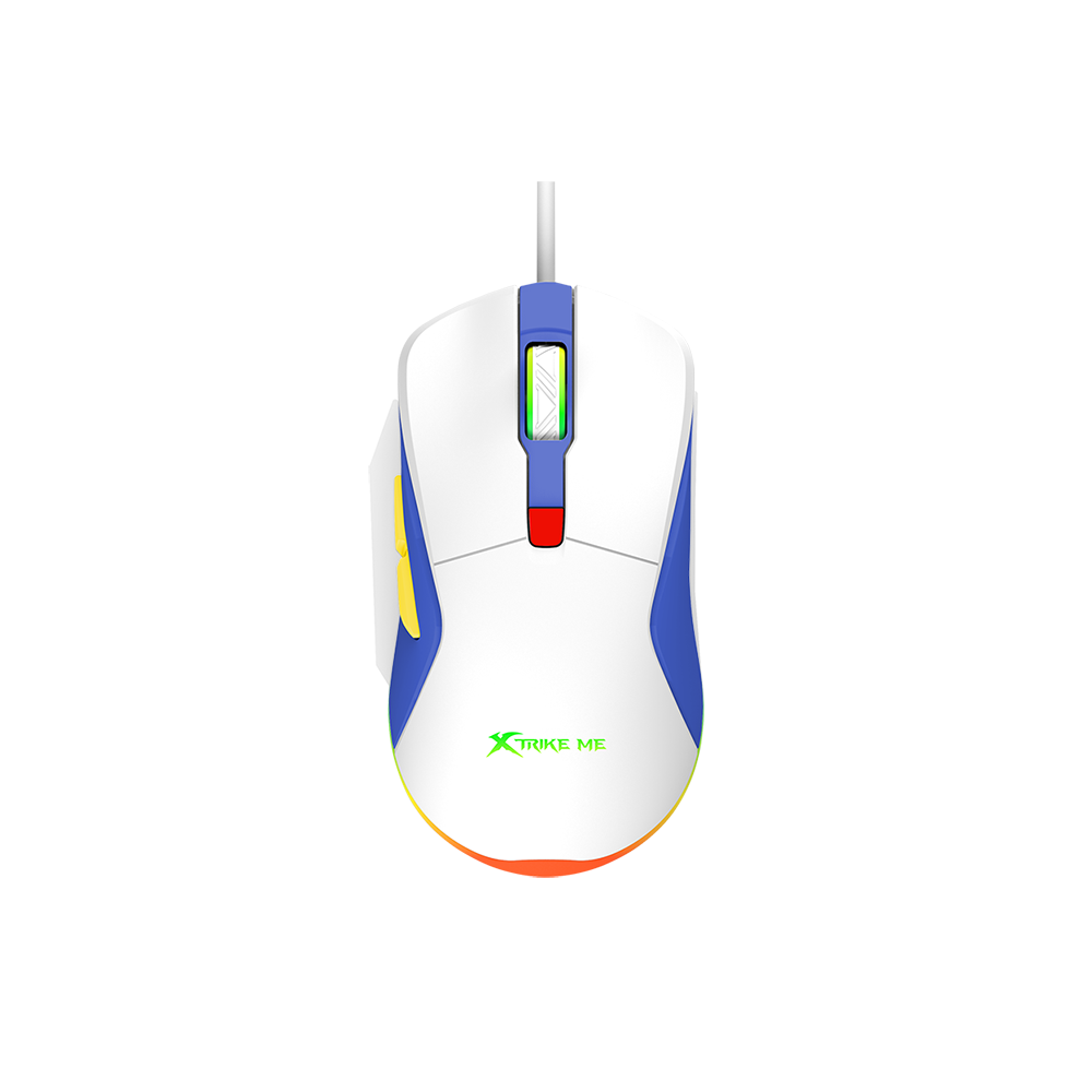 XTRIKE ME GM-227  wired Wired Gaming Mouse 3600 DPI RGB 6D Buttons with Side Keys