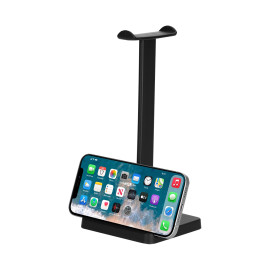 Xtrike Me HT-08 BK Detachable Headset Stand with Phone Holder